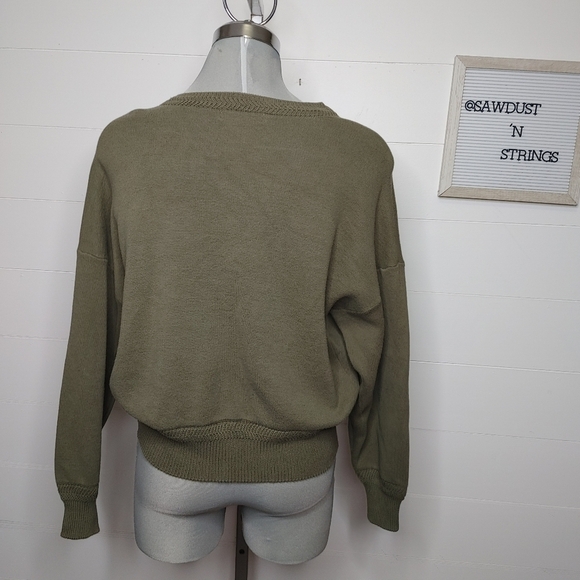 MOUSSY cotton blend sweater Free Size - Picture 6 of 10
